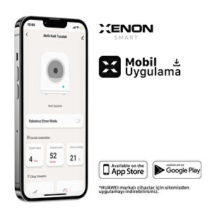 Akıllı Otomatik Kedi Tuvaleti Wi-Fi Uygulama ile Uzaktan Kontrol 60lt Hazne, 6lt Atık haznesi-UV Kötü Koku Temizleme 40 Adet Çöp Torbası ve Koku tableti Hediyeli X8620