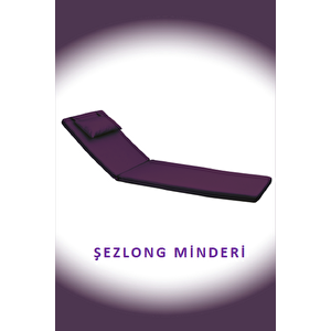 Şezlong Minderi Mor