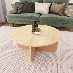 Beca O4110 Orta Sehpa 80 Cm Safir Üst - Tarçın