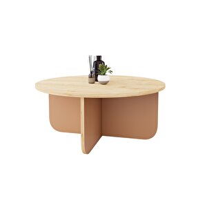 Beca O4110 Orta Sehpa 80 Cm Safir Üst - Tarçın