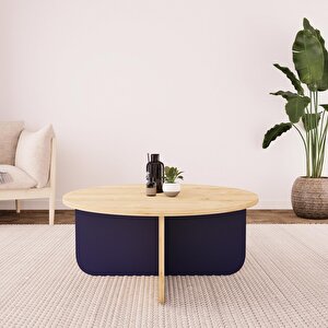 Beca O4120 Orta Sehpa 80 Cm Safir Üst - Deep