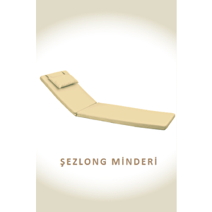 Şezlong Minderi Krem