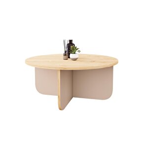 Beca O4130 Orta Sehpa 80 Cm Safir Üst - Kumtaşı