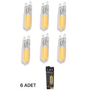 4w Led Kapsül Ampül / Geniş Açı - Günışığı - 6 Adet