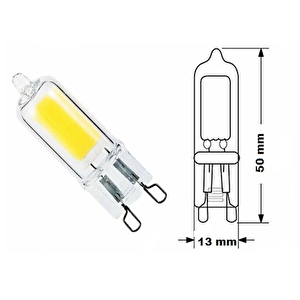 4w Led Kapsül Ampül / Geniş Açı - Günışığı - 6 Adet