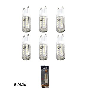 3w Led Kapsül Ampul / Geniş Açı - Günışığı - 6 Adet