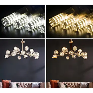 3w Led Kapsül Ampul / Geniş Açı - Günışığı - 6 Adet