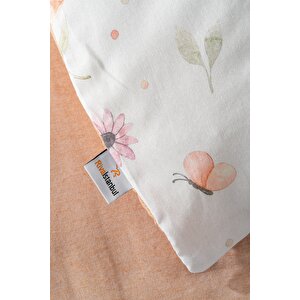Soft Çiçekli Tek Kişilik Nevresim Takımı Pamuklu
