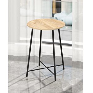 Mutfak Oval 2 Kişilik Bar Yemek Masası Çam 1515