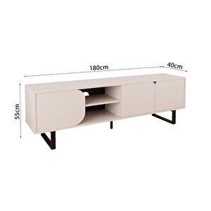 Bimossa E1520 Matis Tv Ünitesi Kumtaşı 180 Cm