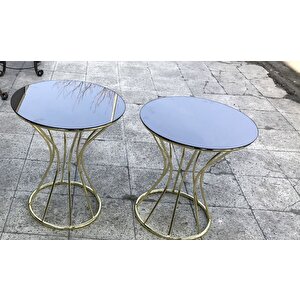 Brc 12396 Zigon Kum Saati̇ Model Düz Si̇yah Desen Metal Gold Renk Kaplama El Yapım