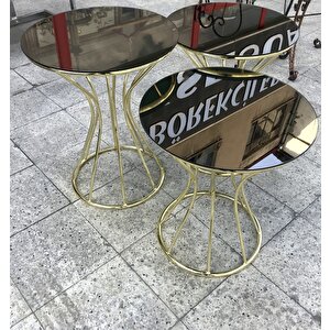 Brc 12397 Zigon Kum Saati̇ Model Düz Si̇yah Desen Metal Gold Renk Kaplama El Yapım