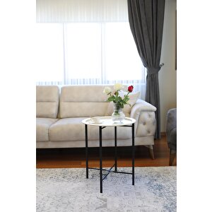 Katlanır Tepsili Sehpa , Çıkarılabilir Tepsili Modern Koltuk Yanı Orta Sehpa  Piknik Sehpa Kolçak Sehpa