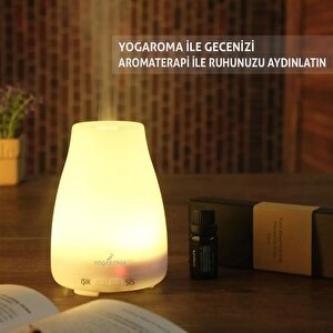 Npo Yogaroma Renkli Gece Lambası Aromaterapi Ve Ultrasonik Hava Nemlendirici Buhar Makinesi