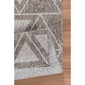 Natura Premium Kalite Kaymaz Tabanlı Doğal Yıkanabilir Kilim Oturma Odası Balkon Bahçe Mutfak Kilim Bk-103 Bej 80x150 Cm 80x150 cm