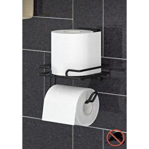 Yapışkanlı,yedekli Tuvalet Kağıtlık(delmeye,matkaba Son)