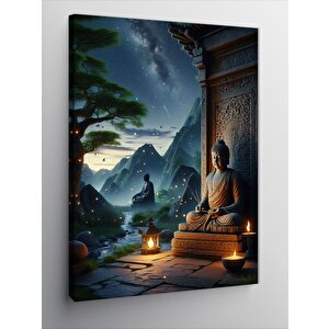 Kanvas Tablo Bu Da Heykelleri 100x140 cm