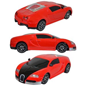 s Sports Car 27 Mhz Full Fonksiyon Uzaktan Kumandalı Bugatti Veyron Kırmızı Ce 07