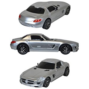 s Sports Car 27 Mhz Full Fonksiyon Uzaktan Kumandalı Mercedes Benz Sls Amg Gri Ce 07