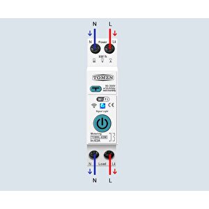 Akıllı Kaçak Akım Rölesi Ve Voltaj Akım Koruma Rölesi 63a Wifi Özellikli Smartlife