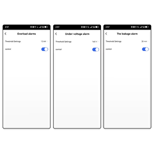 Tomzn Akıllı Kaçak Akım Rölesi Ve Voltaj Akım Koruma Rölesi 63a Wifi Özellikli Smartlife