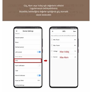 Tomzn Wifi Akıllı Voltaj ve Akım Koruma Rölesi, Dahili Enerji Ölçer 63A Ewelink Uyumlu - Tek Kutup