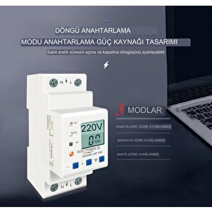 Hiking Gerilim Koruma Rölesi 80A Yüksek Alçak Voltaj Akım Koruyucu Röle Elektrik Bekçisi