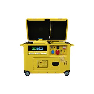 6,9 Kva Dizel Taşınabilir Jeneratör 5 Yıl Garantili 380v Sanayi Tip | Bakım Kiti Hediyelidir