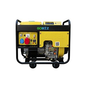 6,9 Kva Dizel Taşınabilir Jeneratör 5 Yıl Garantili 380v Sanayi Tip | Bakım Kiti Hediyelidir