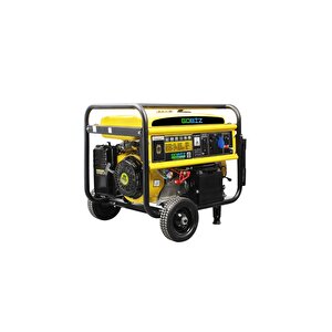 10 Kva Benzinli Taşınabilir Jeneratör 5 Yıl Garantili 380v Sanayi Tipi | Bakım Kiti Hediyeli