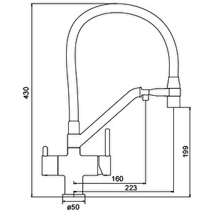 G4398-81 Arıtmalı Mutfak Bataryası