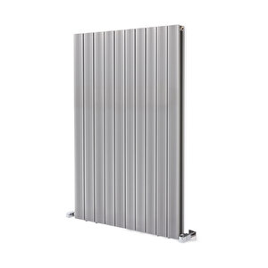 900x795mm Yüksek Isı Kapasiteli Dikey Gümüş Gri Tasarım Alüminyum Radyatör