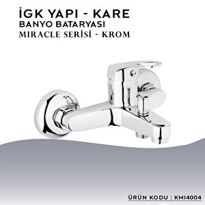 İgk Yapi – Kare Kmi4004 Miracle Banyo Bataryası