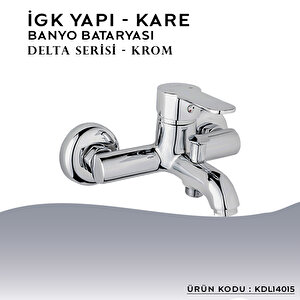 İgk Yapi – Kare Kdl14015 Delta Banyo Bataryası