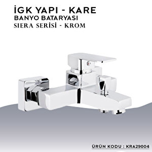 İgk Yapi – Kare Kra29004 Siera Banyo Bataryası