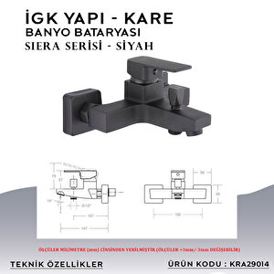 İgk Yapi – Kare Kra29014 Siera Banyo Bataryası