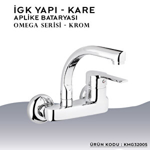 İgk Yapi – Kare Kmg32005 Omega Aplike Eviye Bataryası