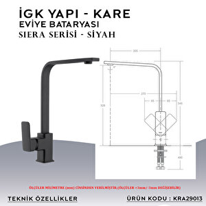 İgk Yapi – Kare Kra29013 Siera Eviye Bataryası