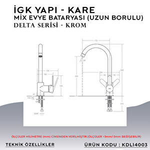 İgk Yapi – Kare Kdl14003 Delta Eviye Bataryası