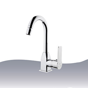 İgk Yapi – Kare Kpe41002 Perla Kuğu Lavabo Bataryası