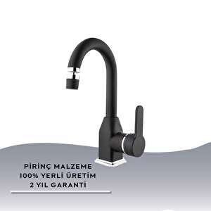 İgk Yapi – Kare Kst30010-k Stil Kuğu Lavabo Bataryası