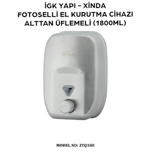 İgk Yapi – Xinda Manuel Butonlu Sıvı Sabun Verici 1800ml (zyq180)