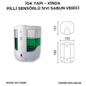 İgk Yapi – Xinda Fotoselli Sıvı Sabun Dispanseri (zyq80)