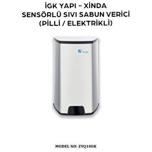 İgk Yapi – Xinda Fotoselli Pilli / Elektrikli Sıvı Sabun Dispanseri (zyq100k)