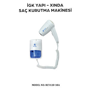 İgk Yapi – Xinda Kordonlu Saç Kurutma Makinesi (rcy120-18a)