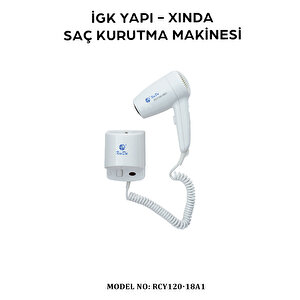 İgk Yapi – Xinda Kordonlu Saç Kurutma Makinesi (rcy120-18a1)