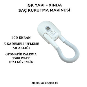 İgk Yapi – Xinda Hortumlu Saç Kurutma Makinesi (gdc150-15)