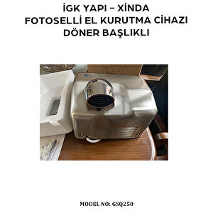 İgk Yapi – Xinda Fotoselli Döner Başlıklı El Kurutma Cihazı (gsq250)