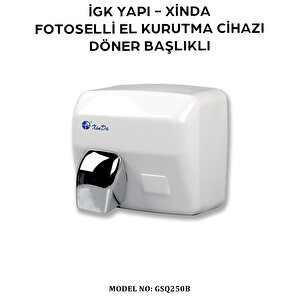 İgk Yapi – Xinda Fotoselli Döner Başlıklı El Kurutma Makinesi (gsq250b)