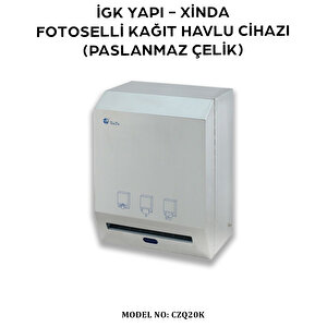 İgk Yapi – Xinda Fotoselli Çelik Kağıt Havlu Makinesi (czq20k) 